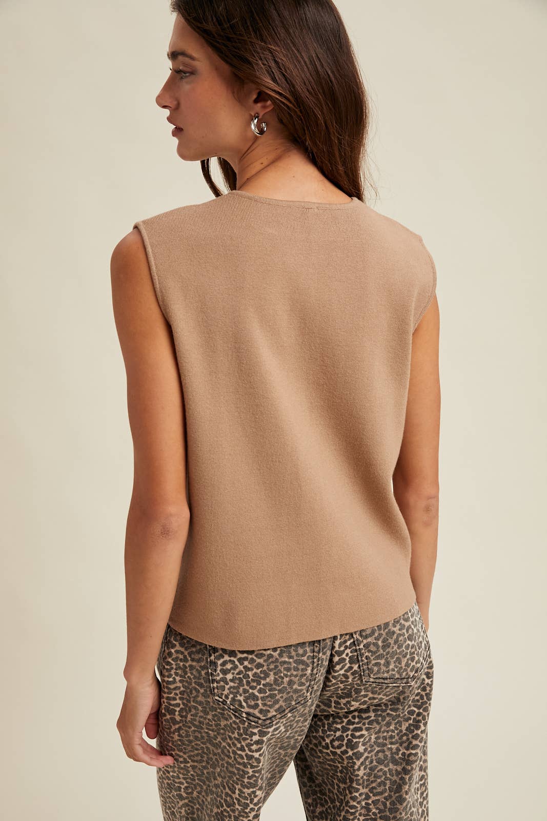 Mocha Sweater Vest