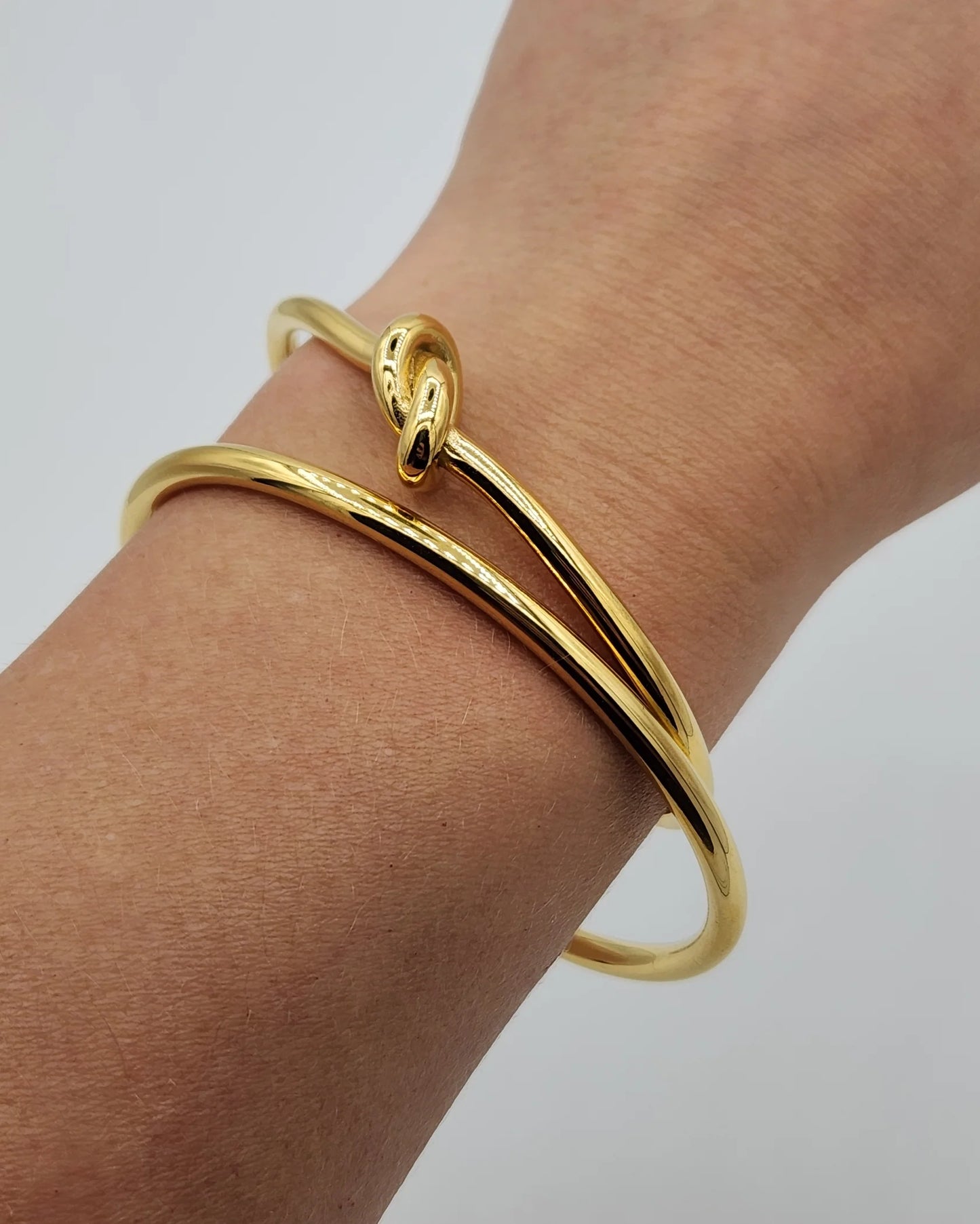Gold Lynea Bangle