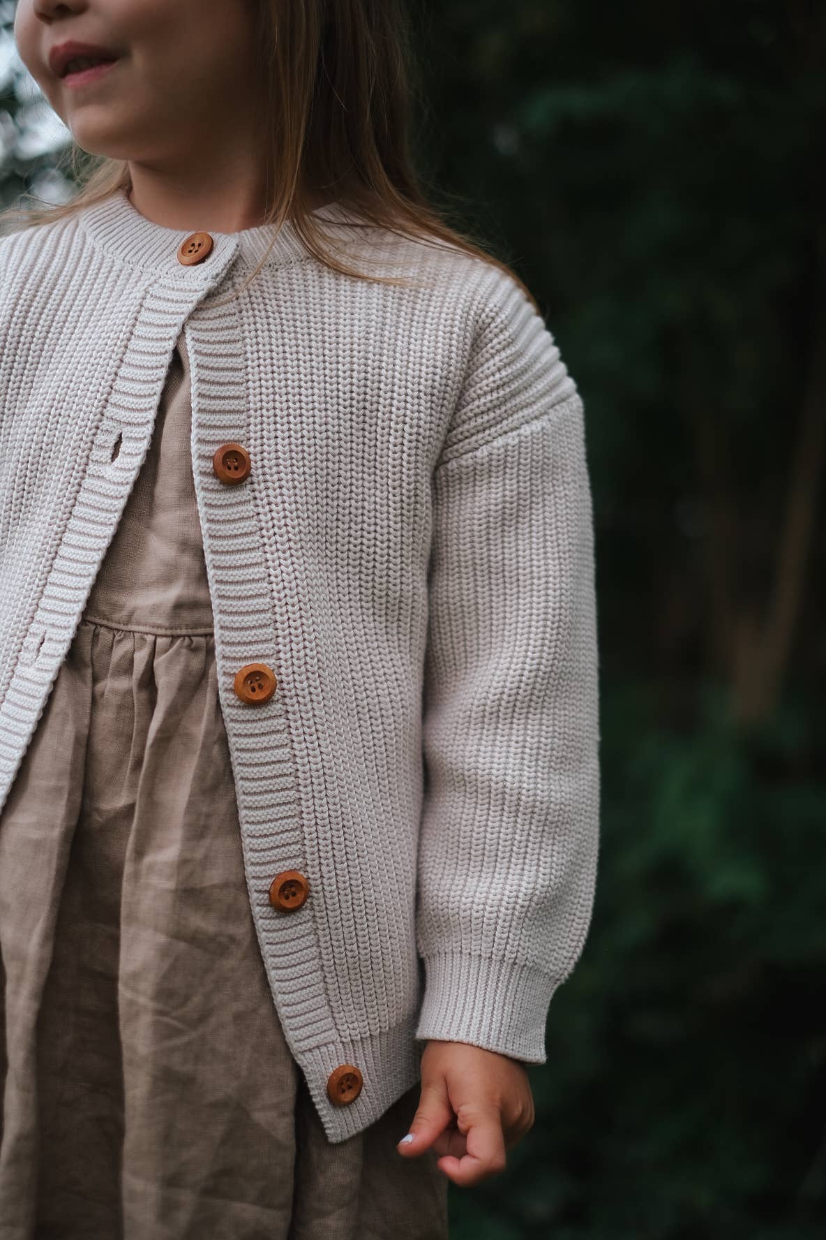 Oatmeal Knit Cardigan