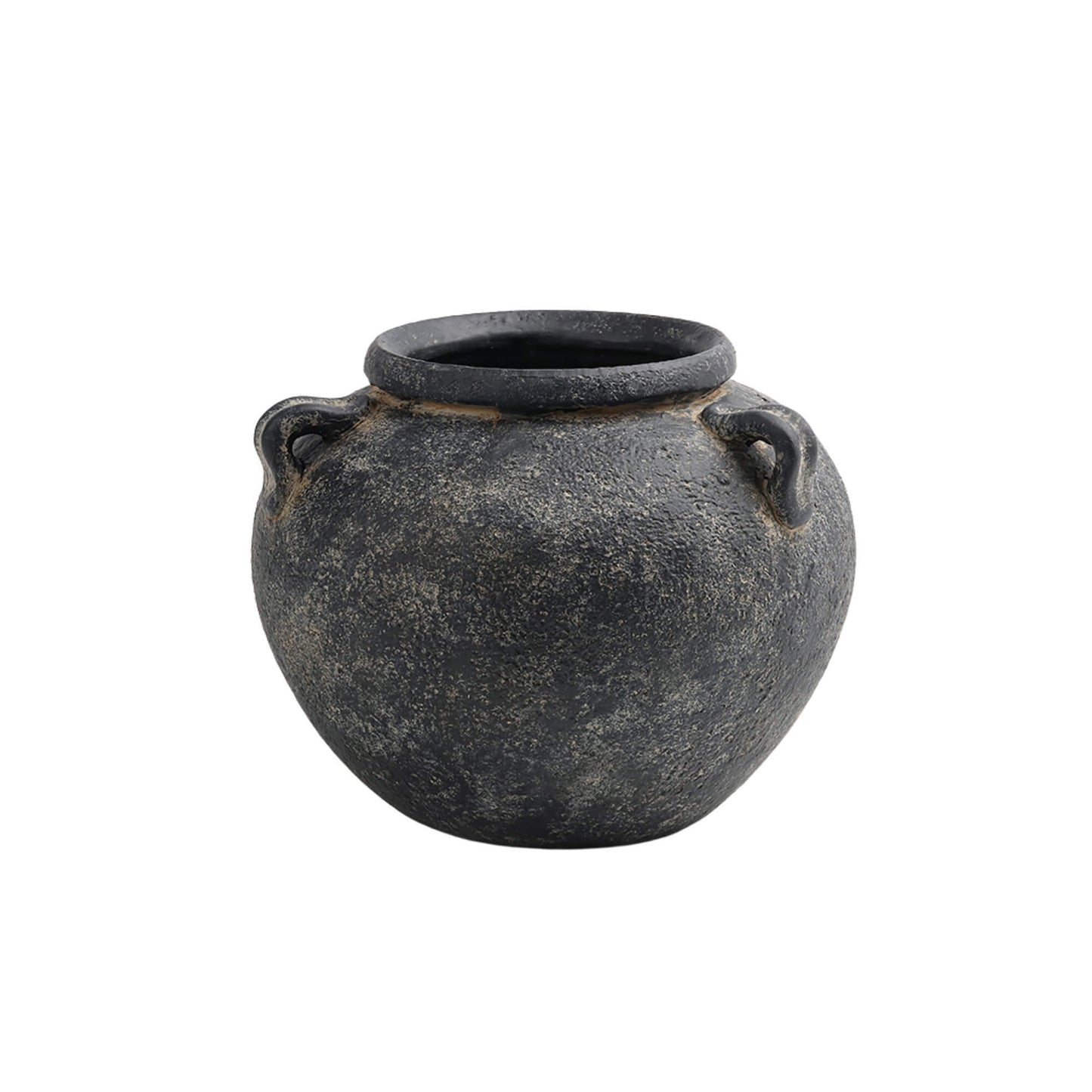 Black Terra Vase