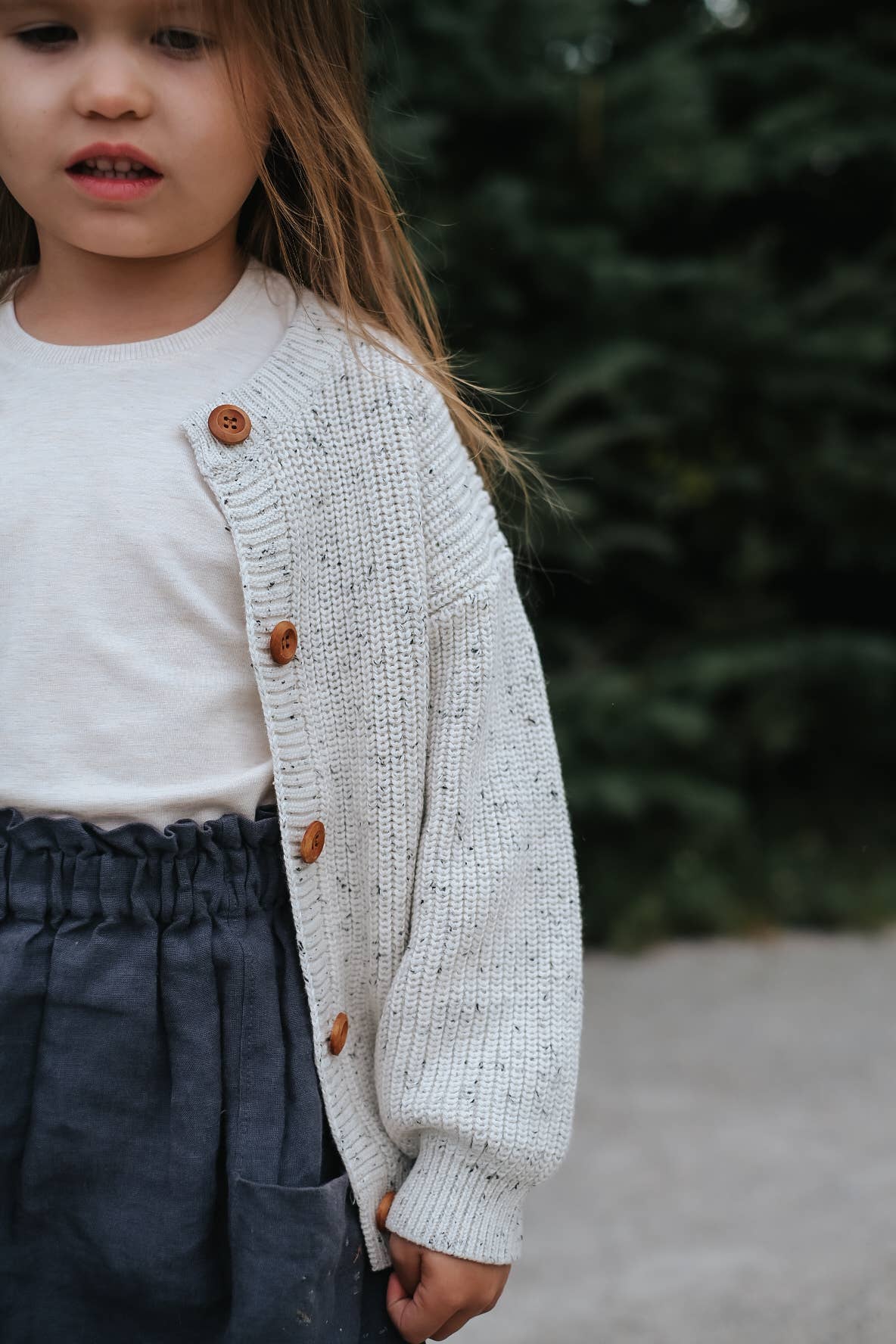 Speckled Knit Cardigan