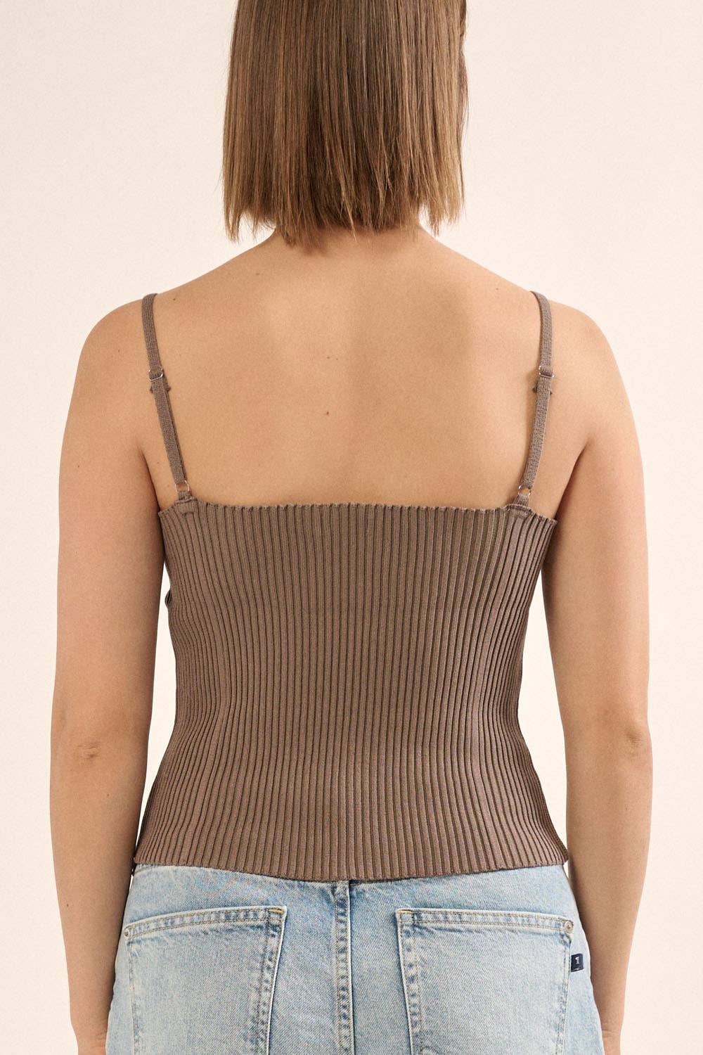 Mocha Sharper Fit Cami