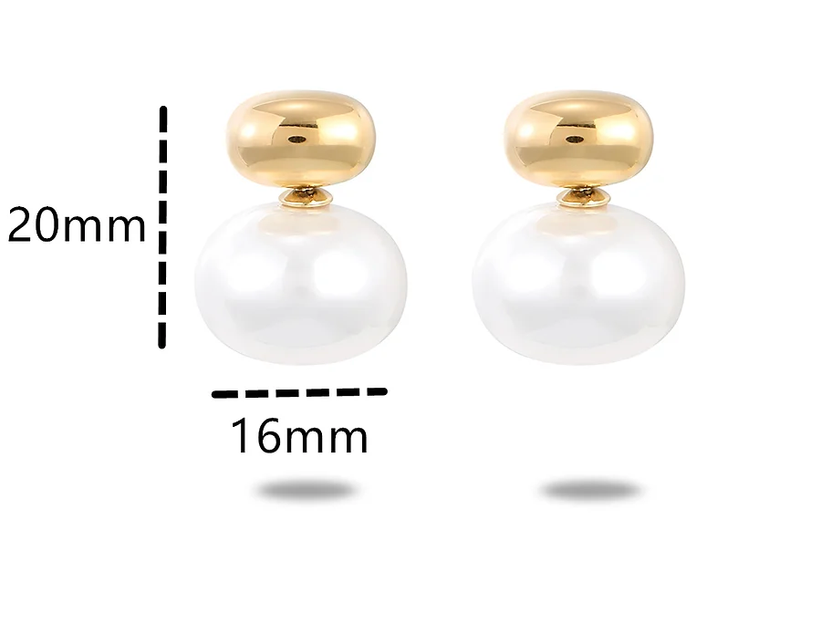 Pearl Nugget Studs