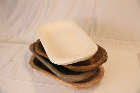 Sedona Medium Wood Carved Bowl