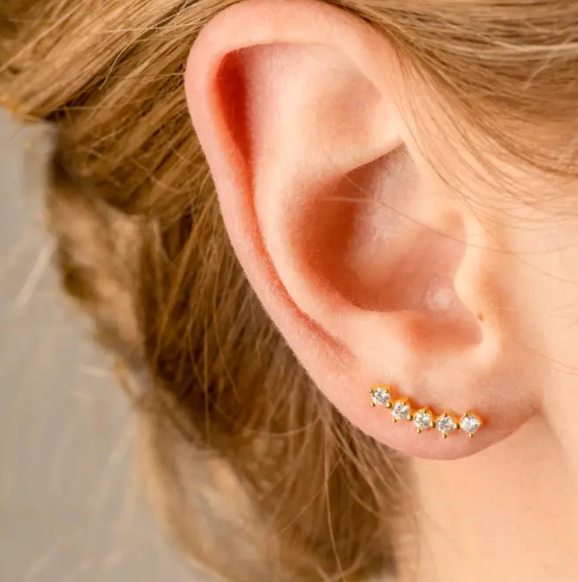 Climber Studs Gold