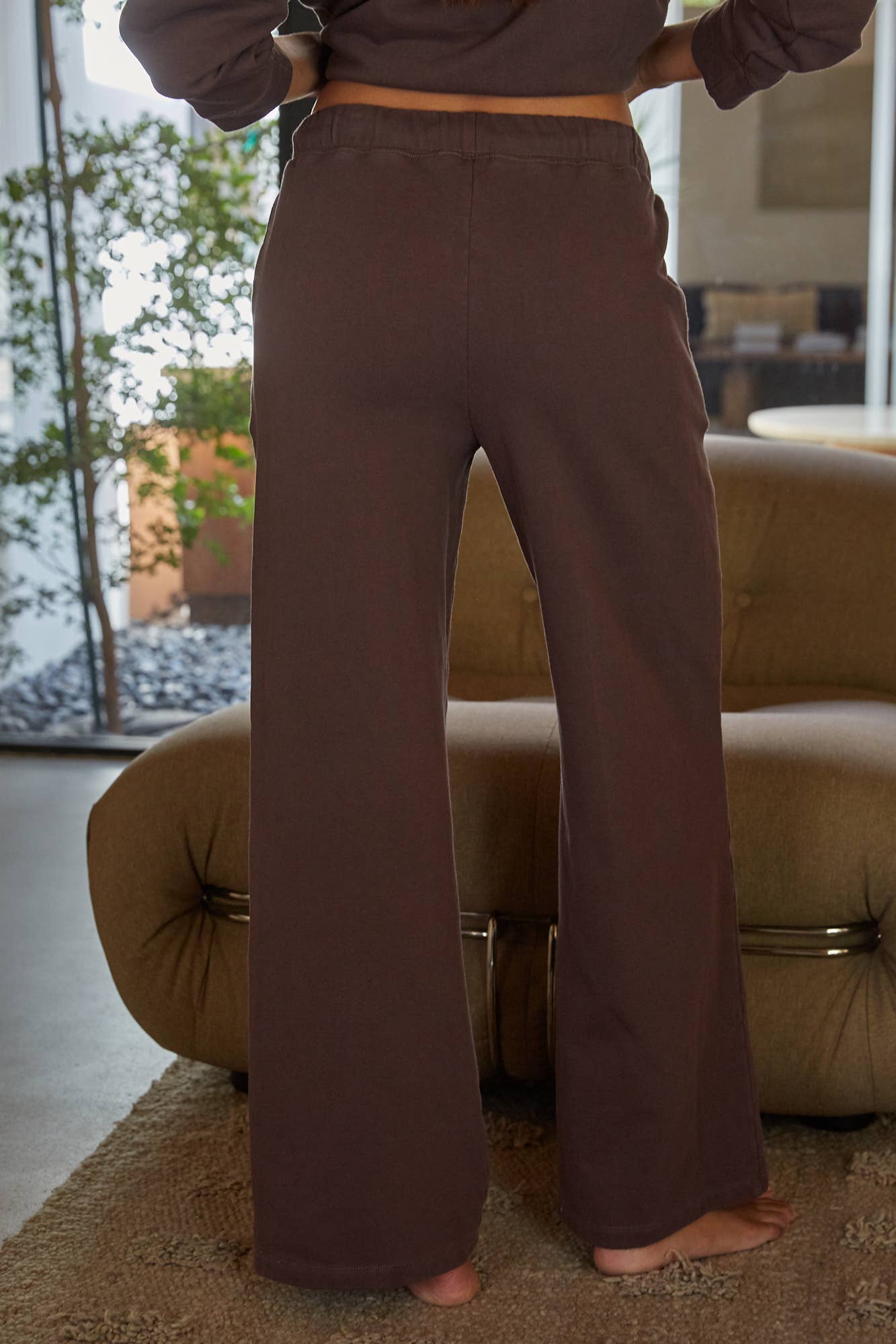 Chocolate Knit Pant