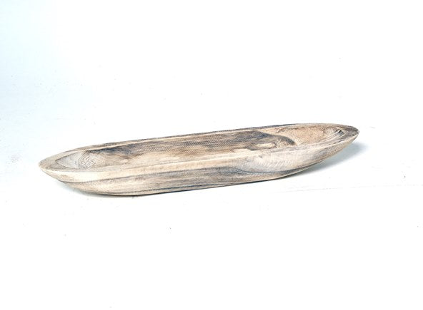 Wood Oval Tray