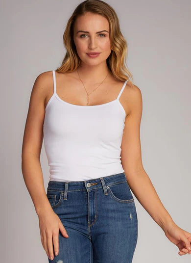 Spaghetti Cami White