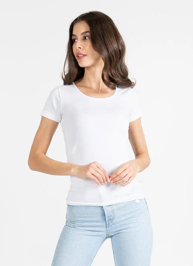 Short Sleeve Top White
