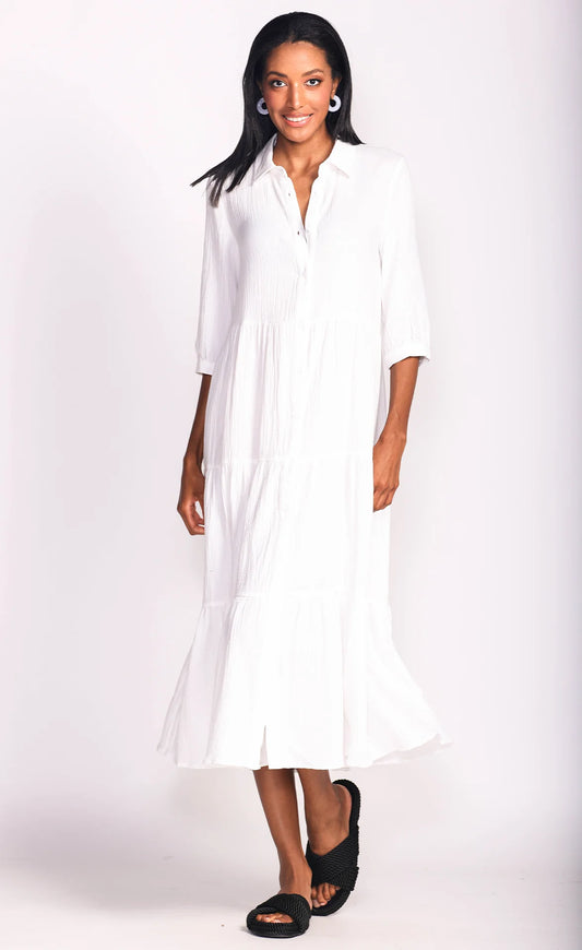 White Deloris Dress