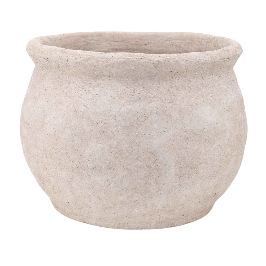 Cement Pot Lrg