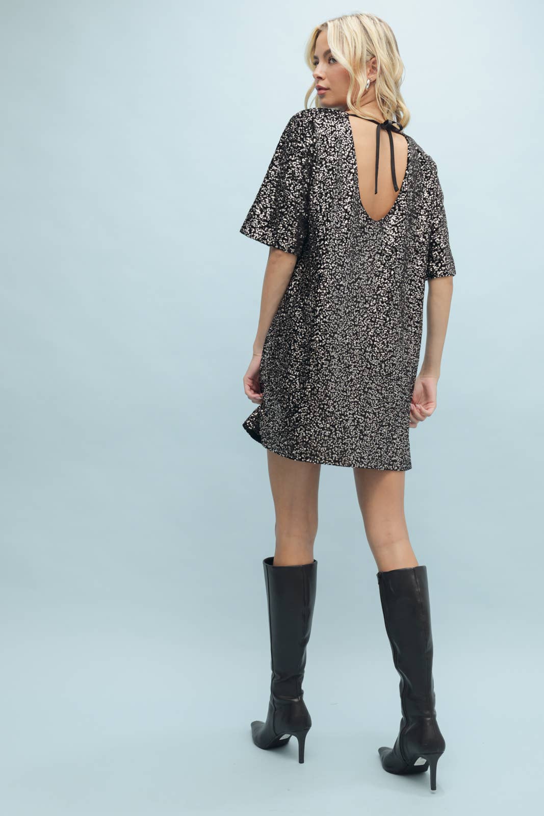 Sequin Midi Dress