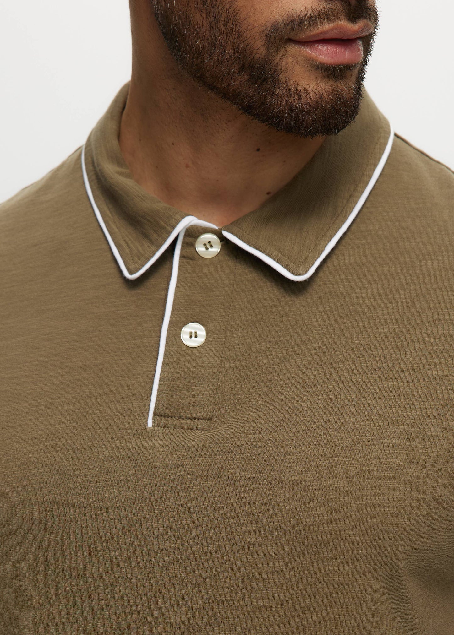 Slub Tipped Polo