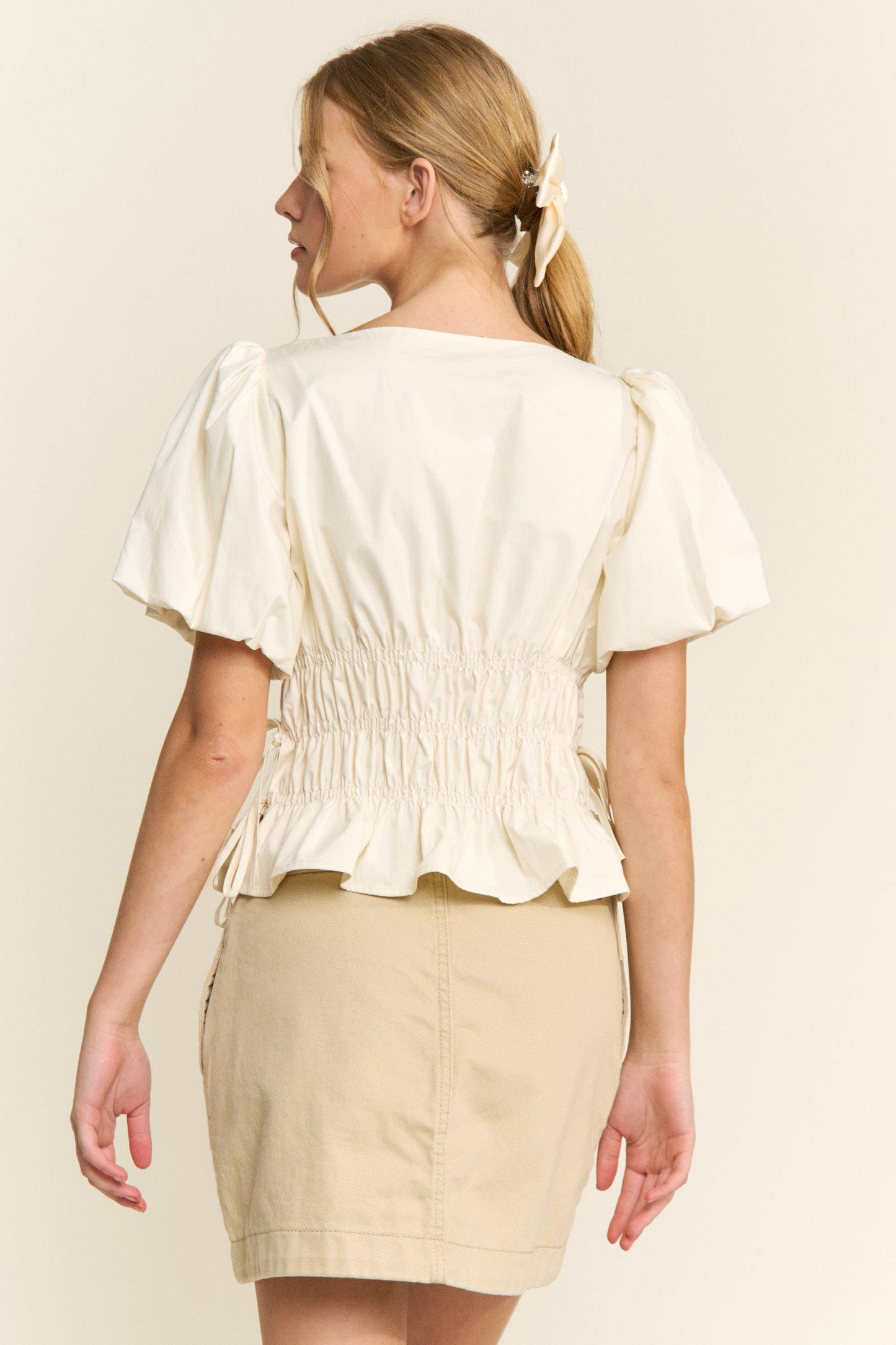 Spring Puff Sleeve Top