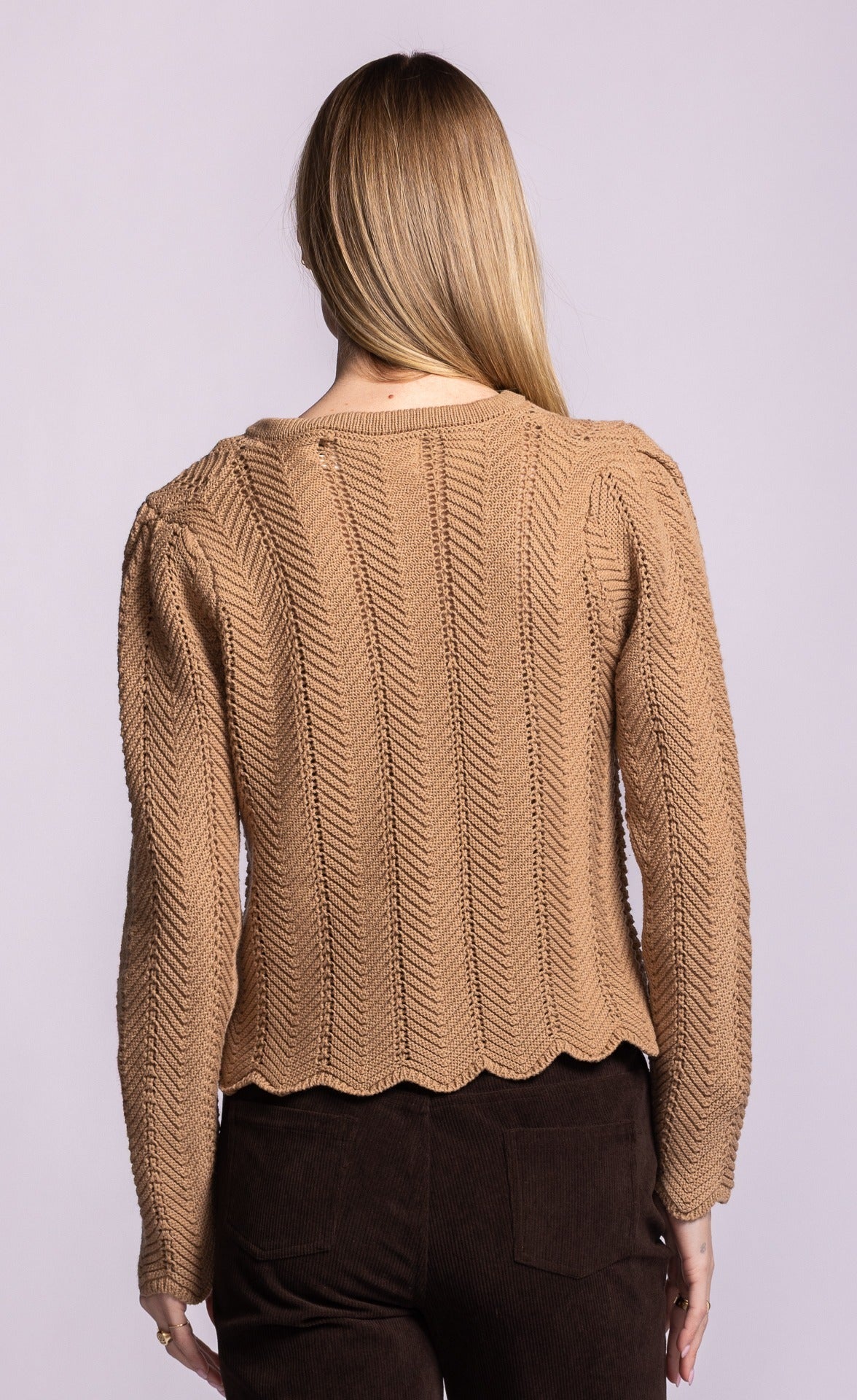Brown Palmer Sweater