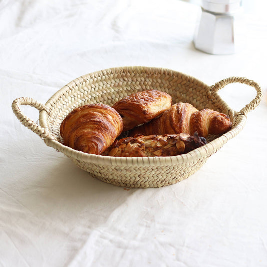 Woven Straw Plate Small