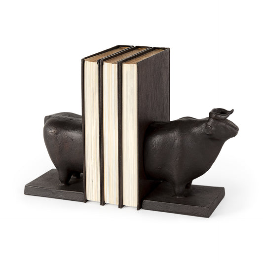 Taurus Bull Bookends