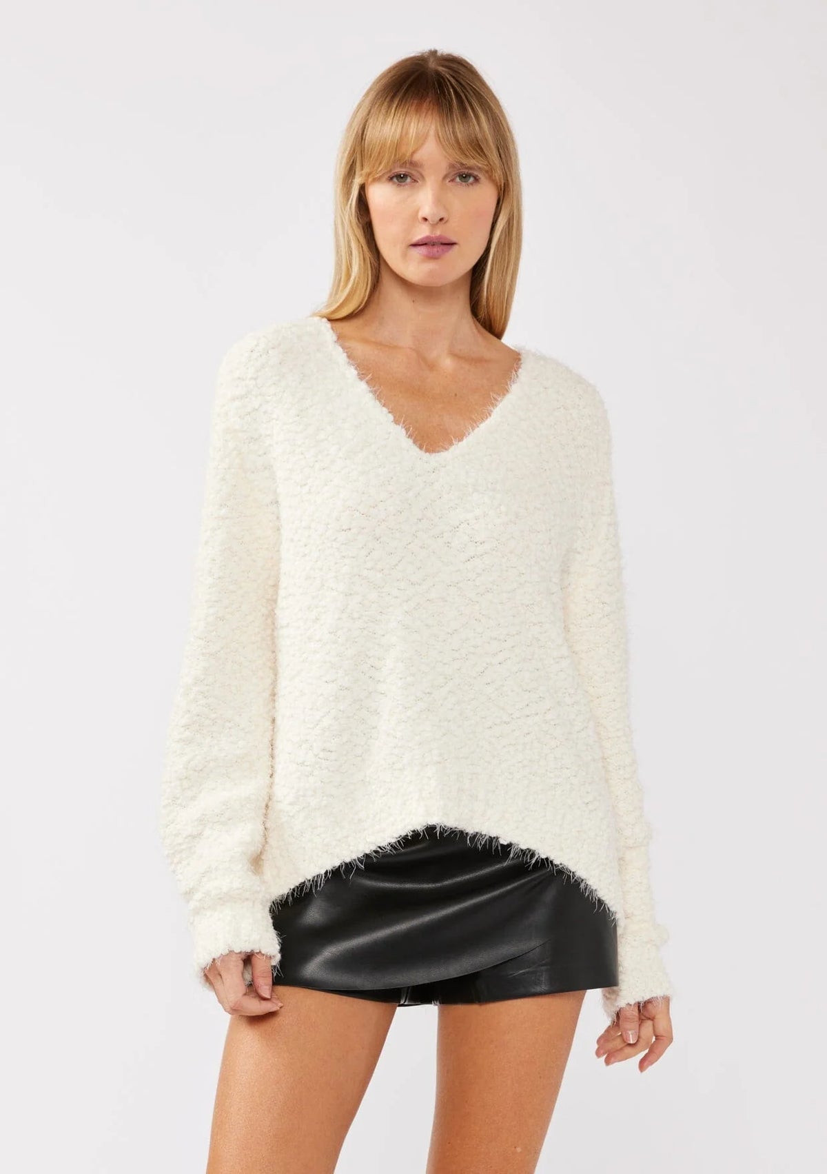 White Cari Pullover