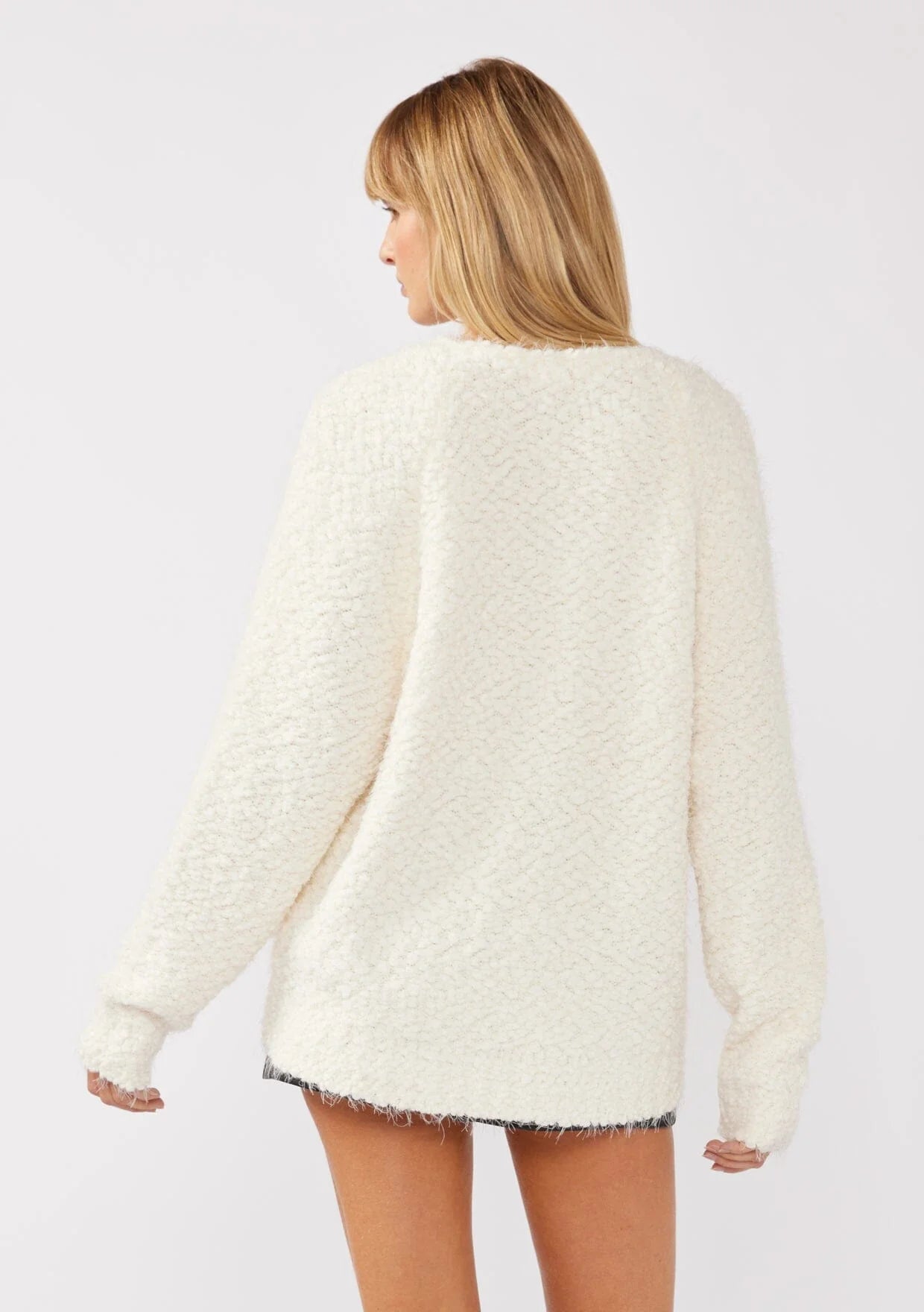 White Cari Pullover