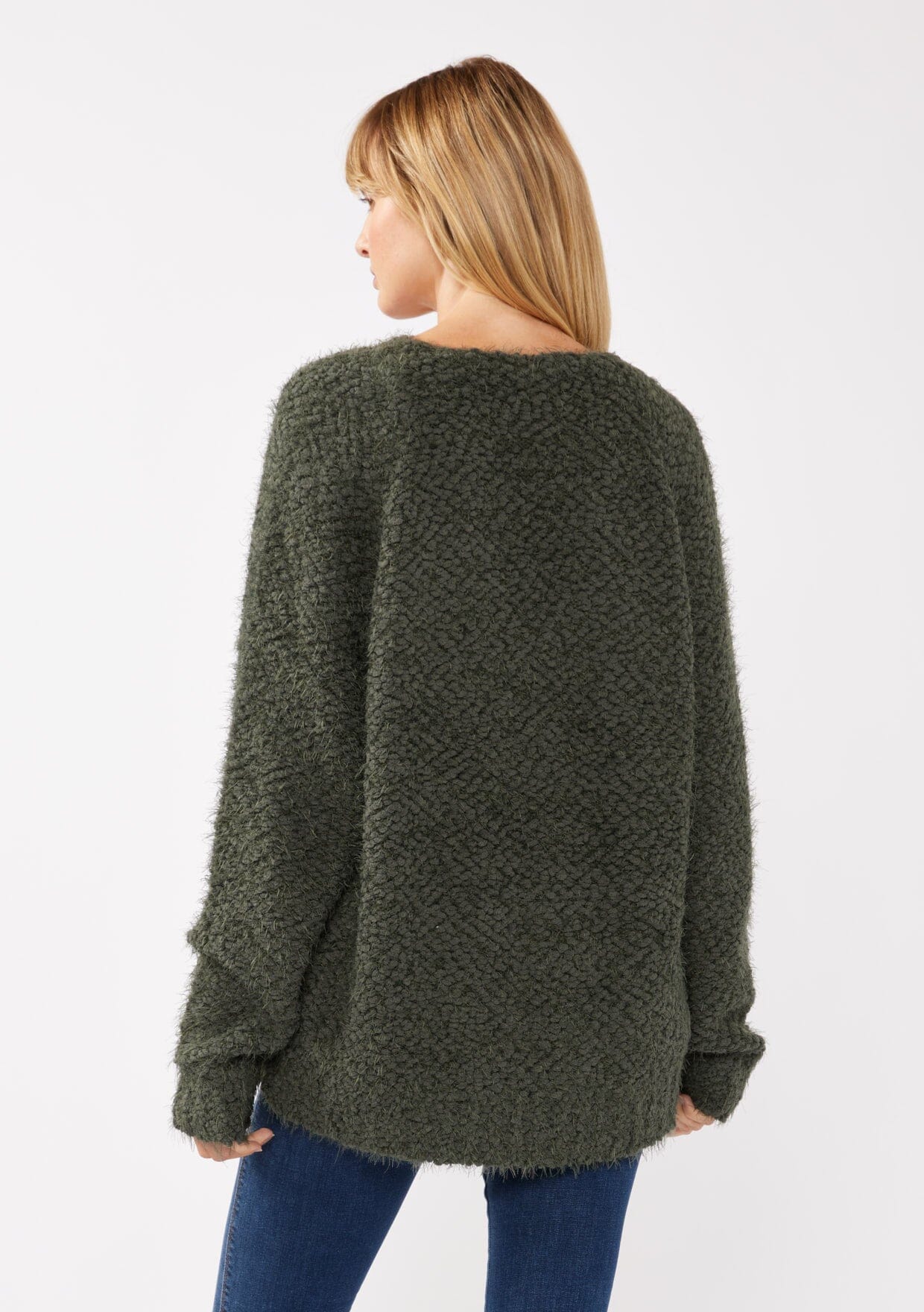 Olive Cari Pullover