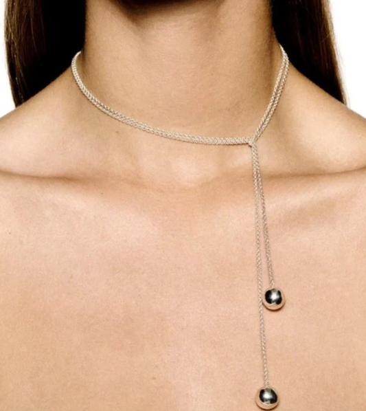 Audrey Lariat Rope Necklace