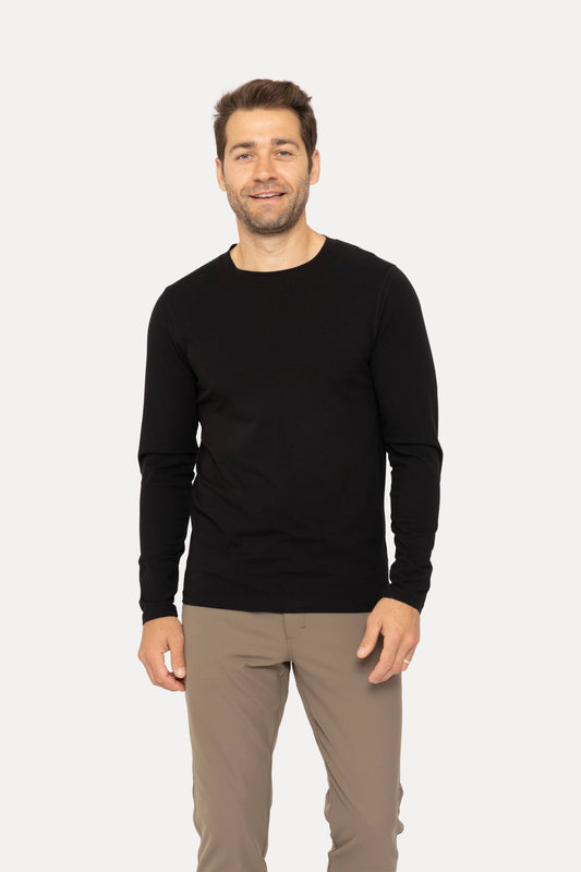 Pima Long Sleeve - Black