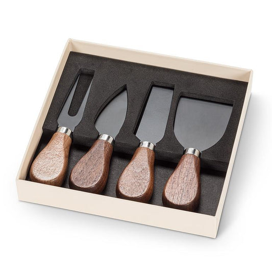 Walnut Cheese Knife Set