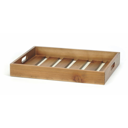 S Wooden Tray