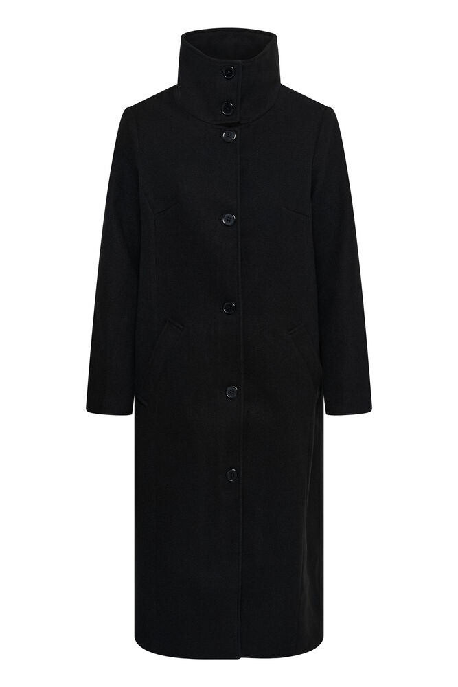 Camelia High Neck Coat