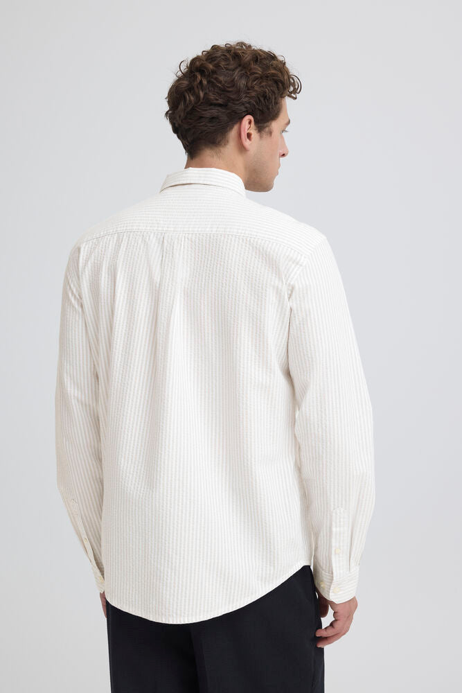 Jaevon Seersucker Shirt