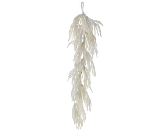 White Norfolk Pine Garland