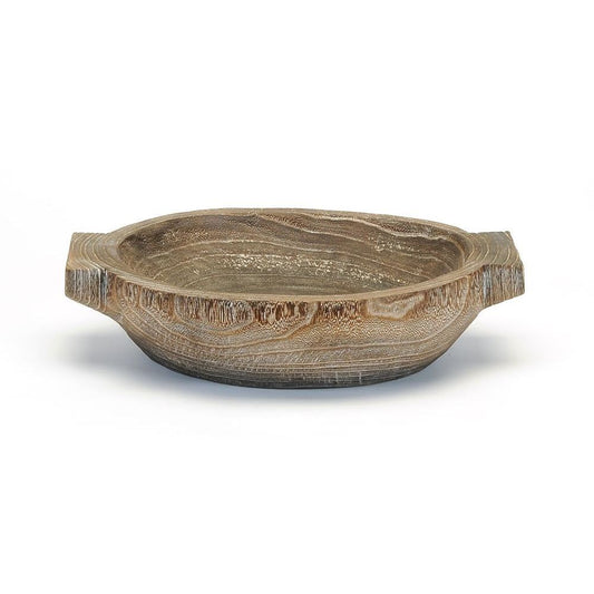 Round Wood Bowl