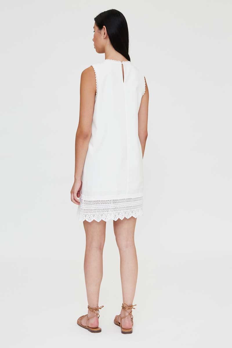 White Mina Dress