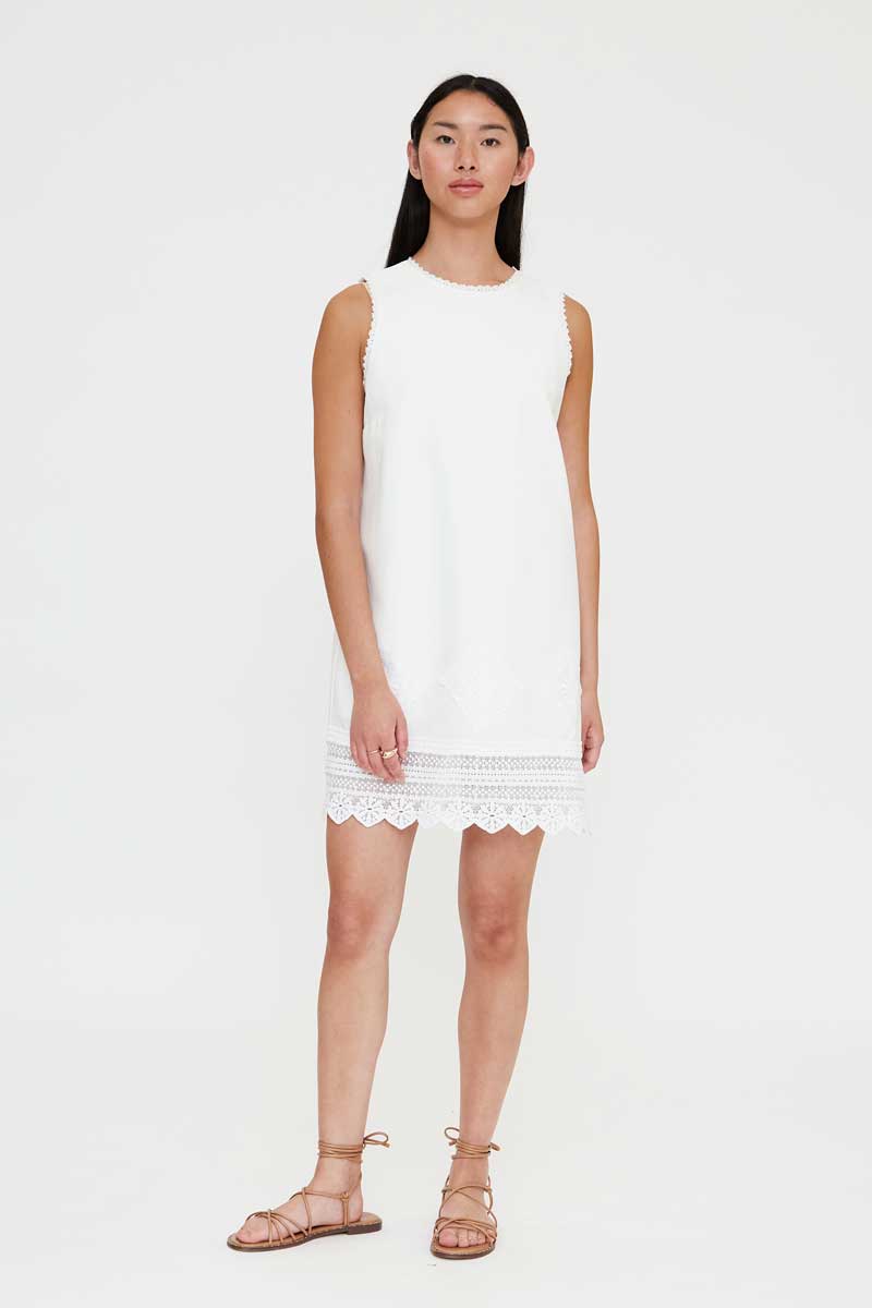 White Mina Dress