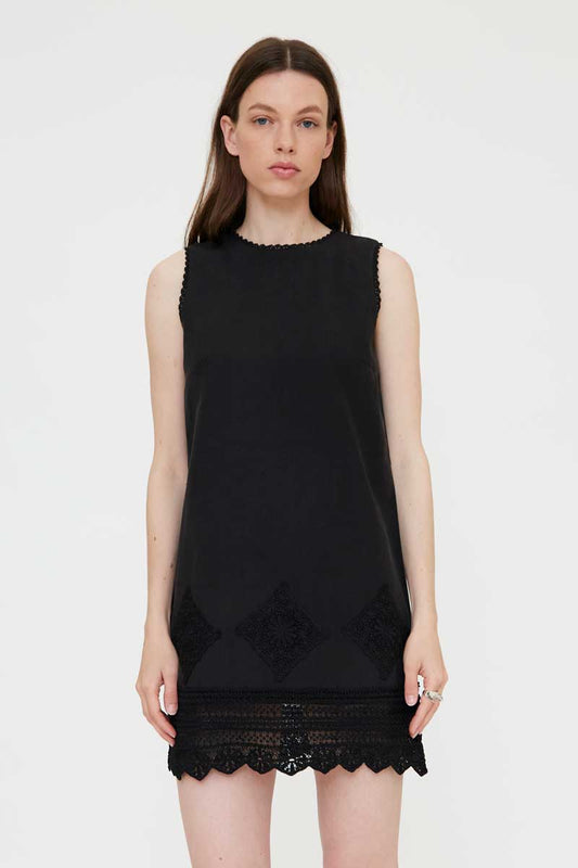 Black Mina Dress