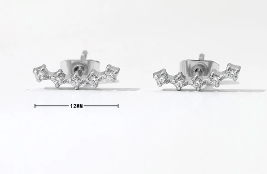 Climber Studs Silver