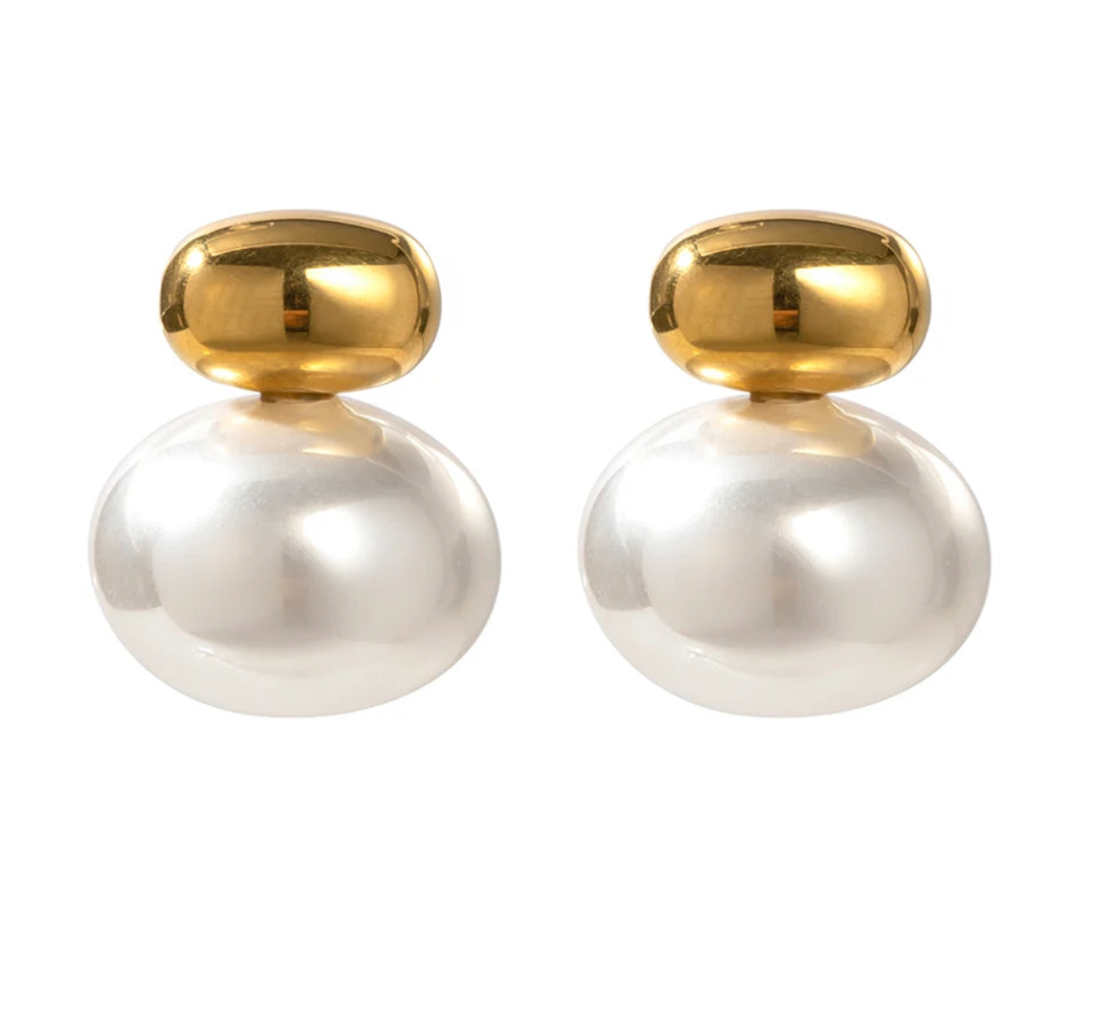 Pearl Nugget Studs