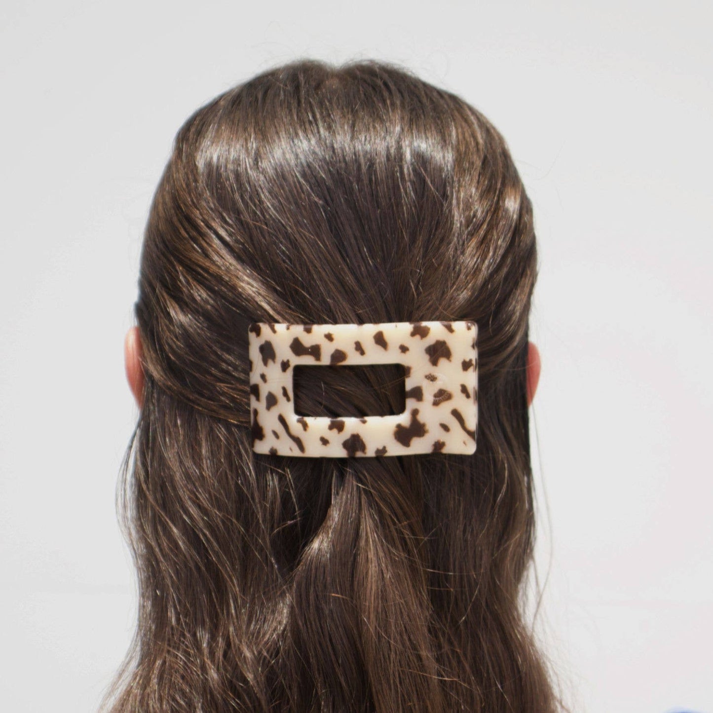 Flat Rect Hair Clip Sm