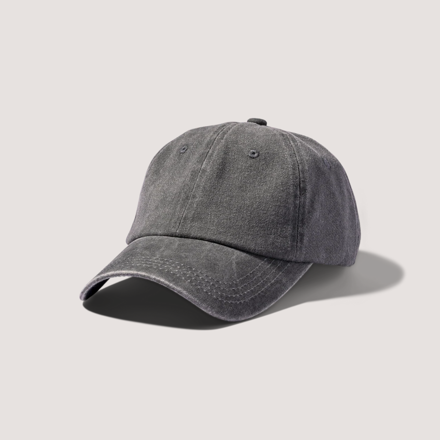 Grey Classic Dad Cap