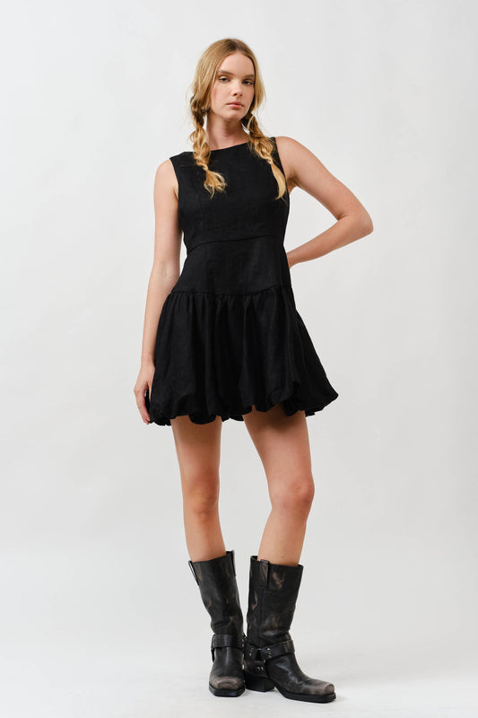 Bubble Dress Black