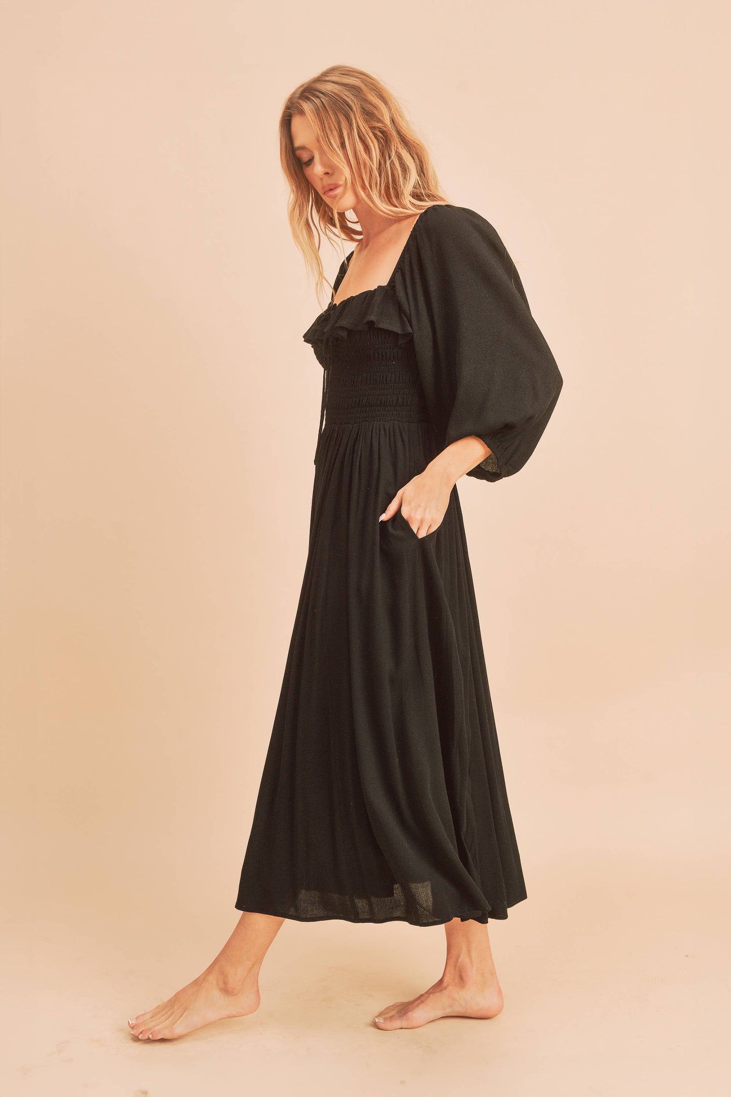 Geri Dress Black