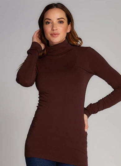 Brown Turtleneck