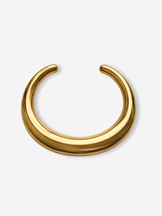 Gold Contour Cuff