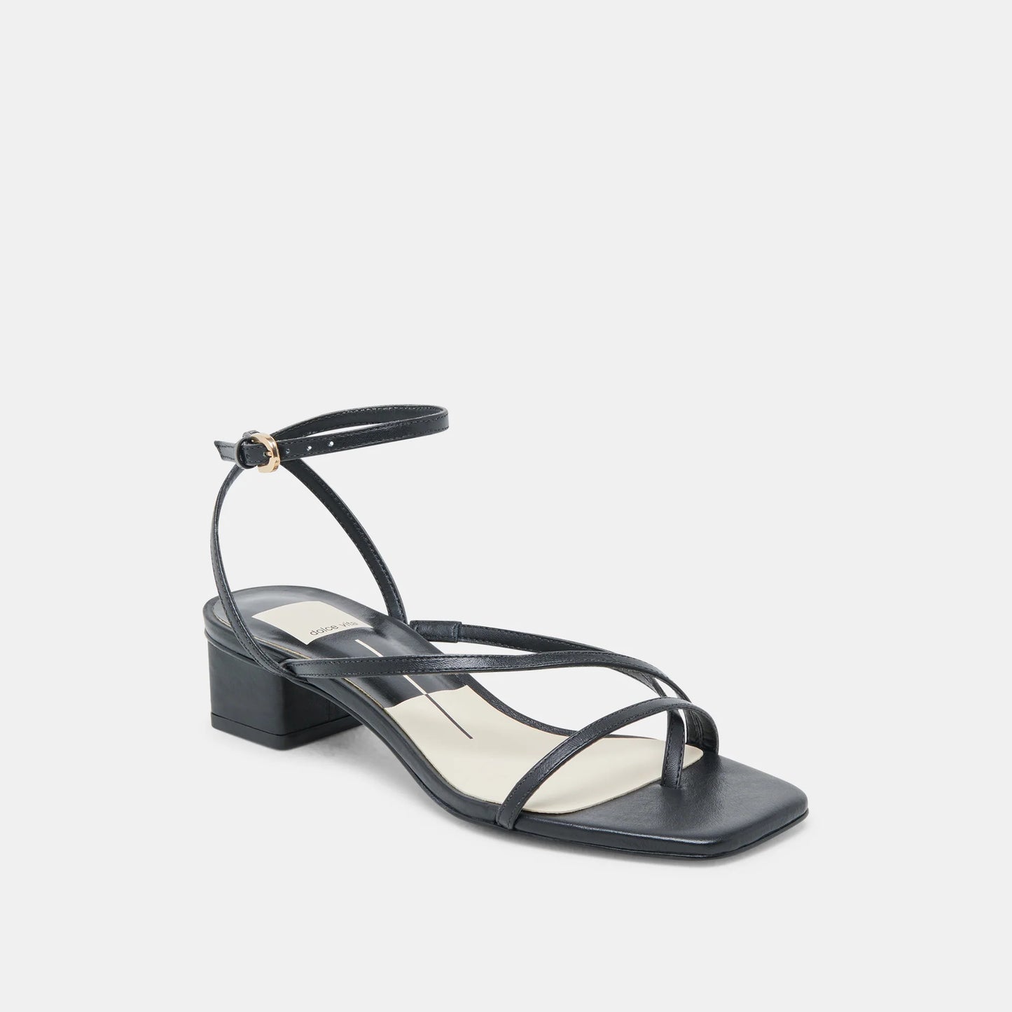 Black Karlos Block heel