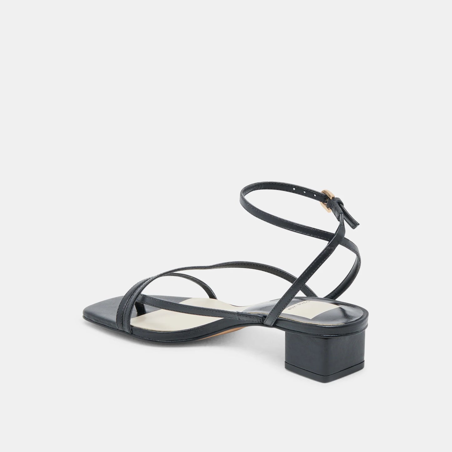 Black Karlos Block heel