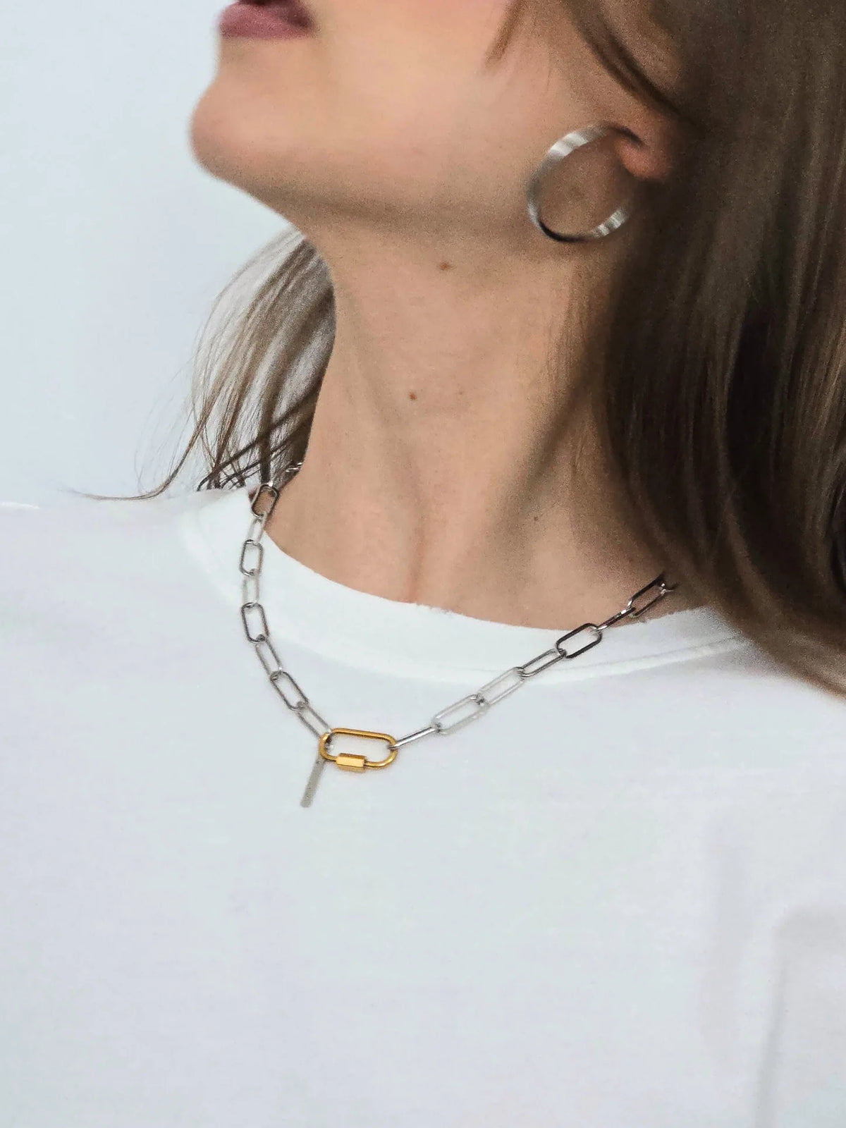 Slim Hoops Silver