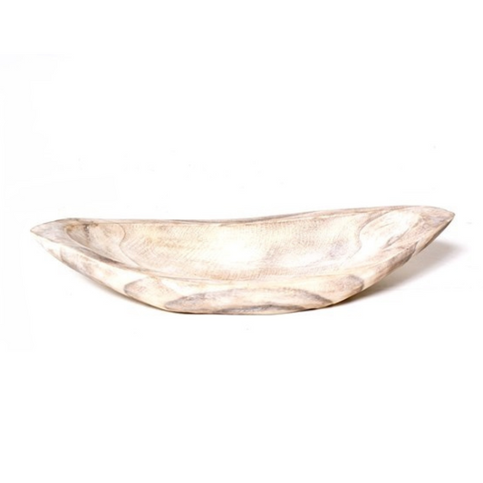 Sculpted Wood Bowl