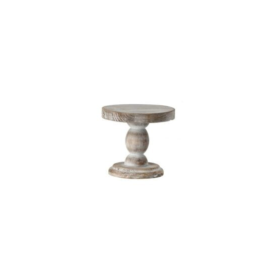 Wooden Pedestal Sm