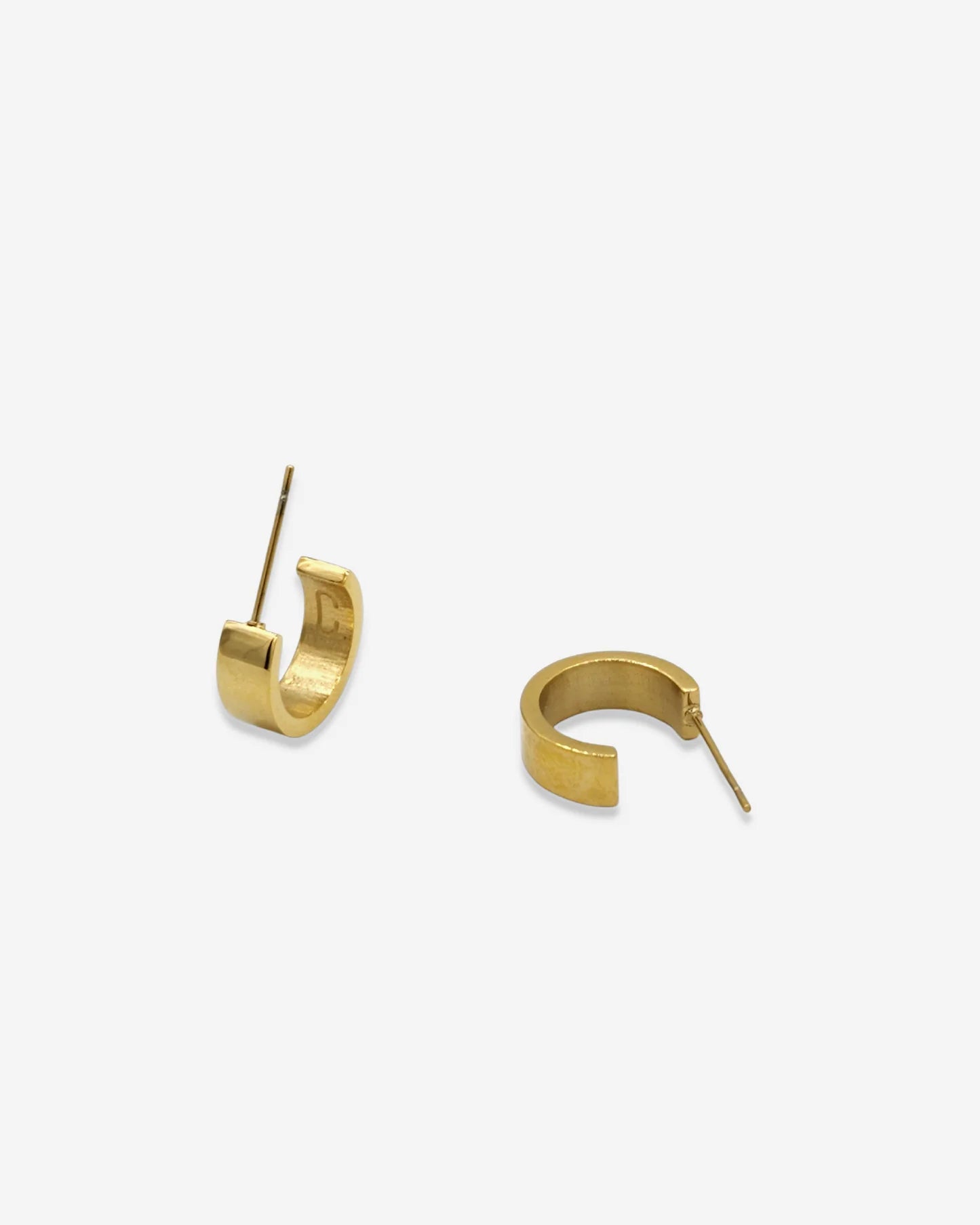 Gold Remi Hoops