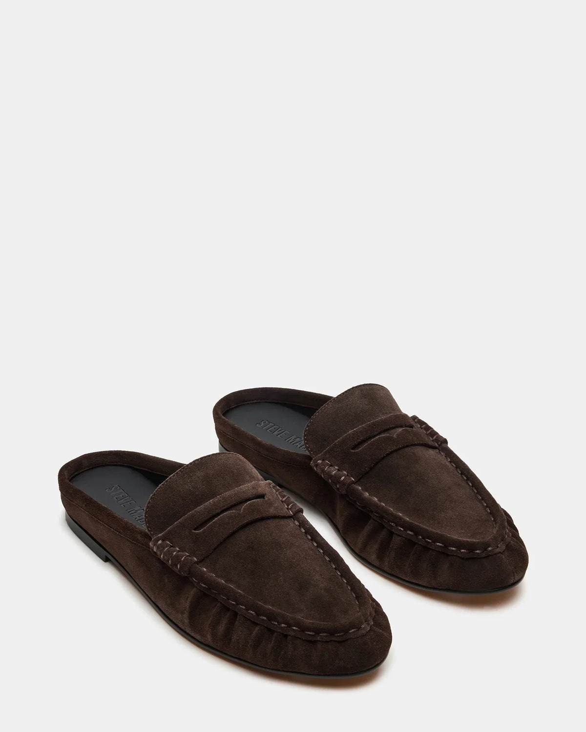 Brown Slip On Mule